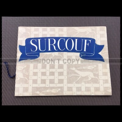 Livre D'Or Sous-Marin SURCOUF 1932 - Arsenal De Cherbourg Pierre Le Conte #LV08