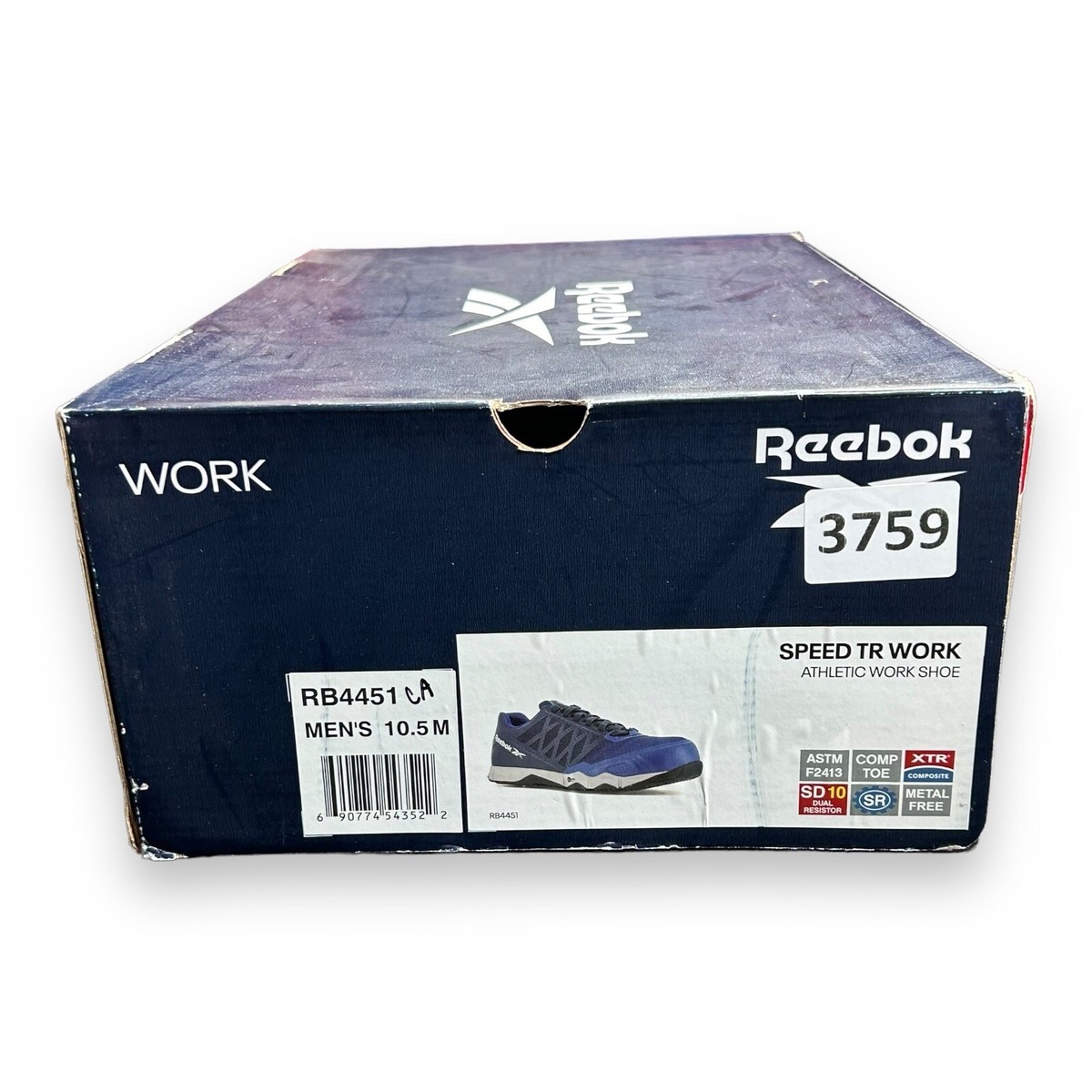 Size 10.5 - Reebok Speed TR Blue for sale online | eBay display picture 2