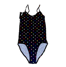 Ethika New With Tags Women's Pull-On Bodysuit "Hearts" Size Small