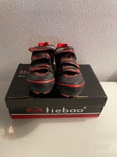Tiebao road cycling shoes size US6.5 EU 39 black-red new w/box