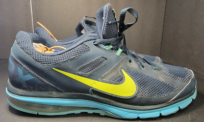 Nike Air Max Defy RN Shoes Men's Size 14 Blue Running Sneakers 599343-474