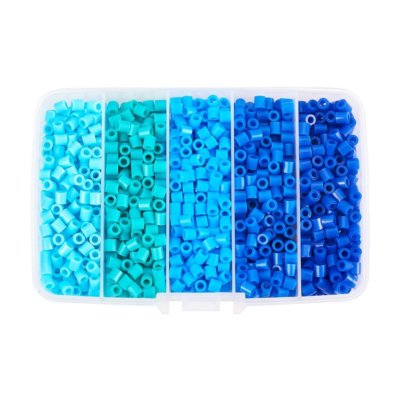 1 Box 5mm Melty Beads PE DIY Fuse Beads Refills Perler Beads for Kids