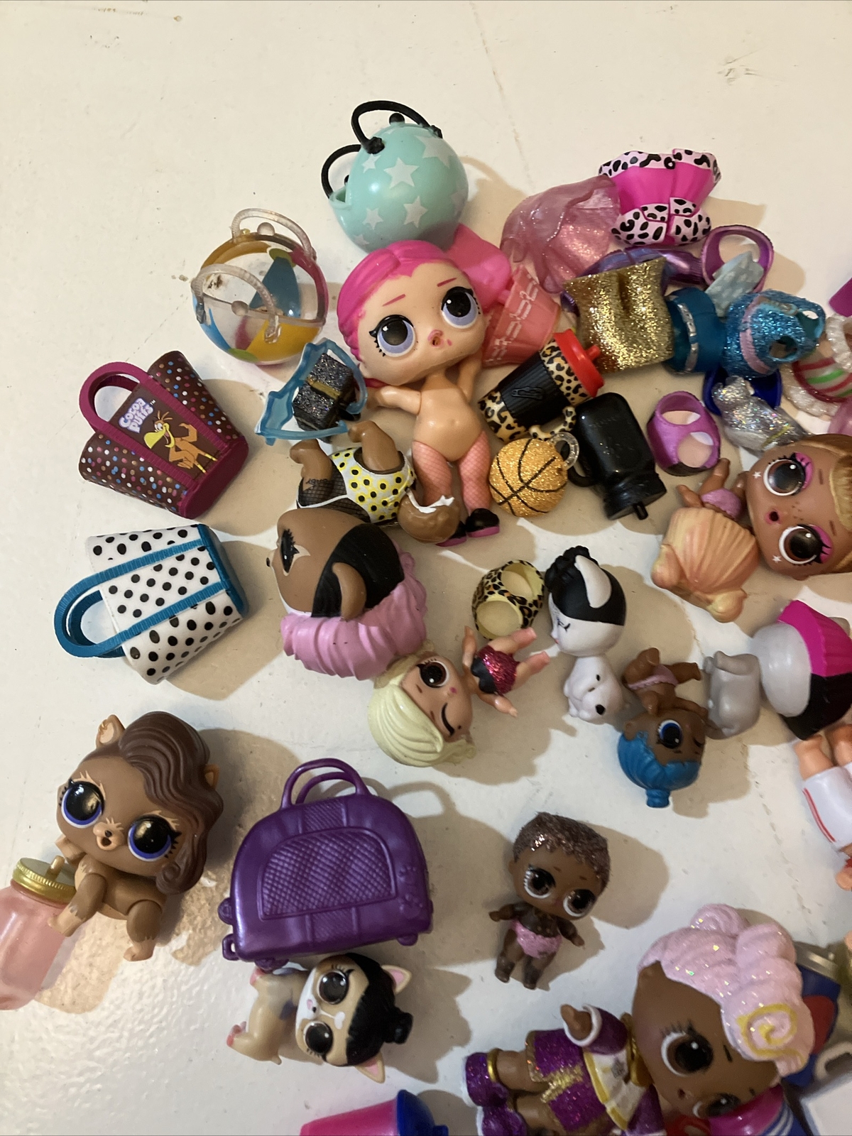 LOL Surprise Accessories Lot Purses Lil Sisters Bottle Pets Shoes Accessories