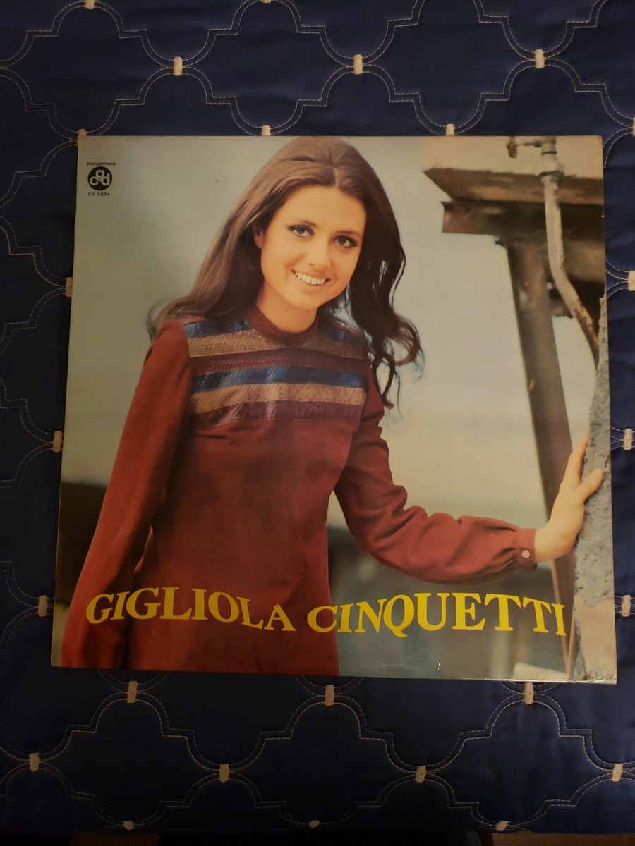 GIGLIOLA CINQUETTI 1972 ITALIAN IMPORT LP IO LE CANTO COSI' | eBay