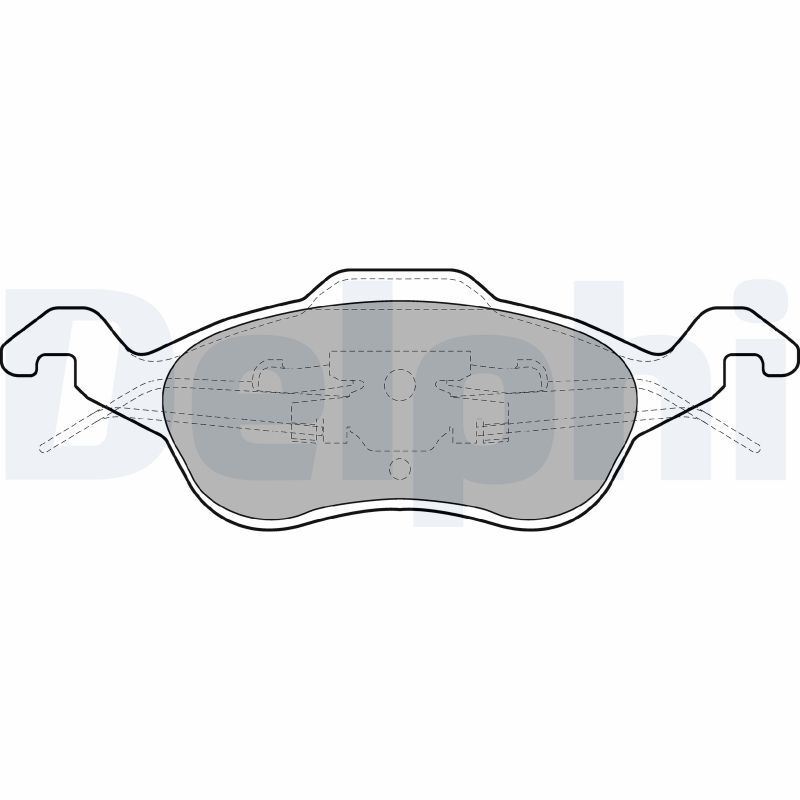 Plaquettes de frein Ford Focus 1 sans bruit à haute résistance thermique 1.8 TDCi