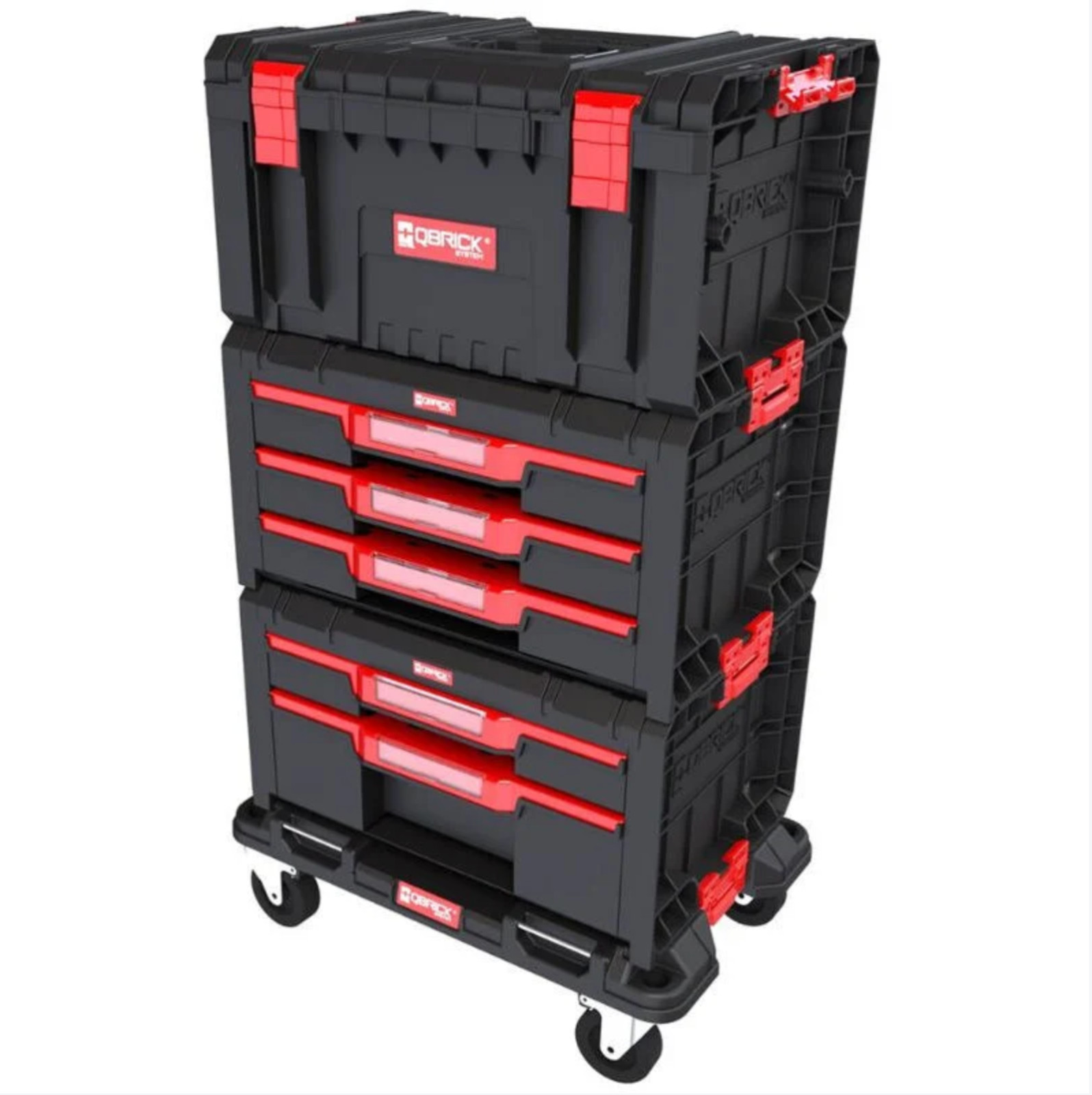 Caisse à outils mobile polypropylène QBRICK System PRO SET 2 compartimentée