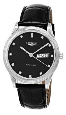 LONGINES Flagship Automatic 13 Diamond 38.5MM Men's Watch L4.899.4.57.2
