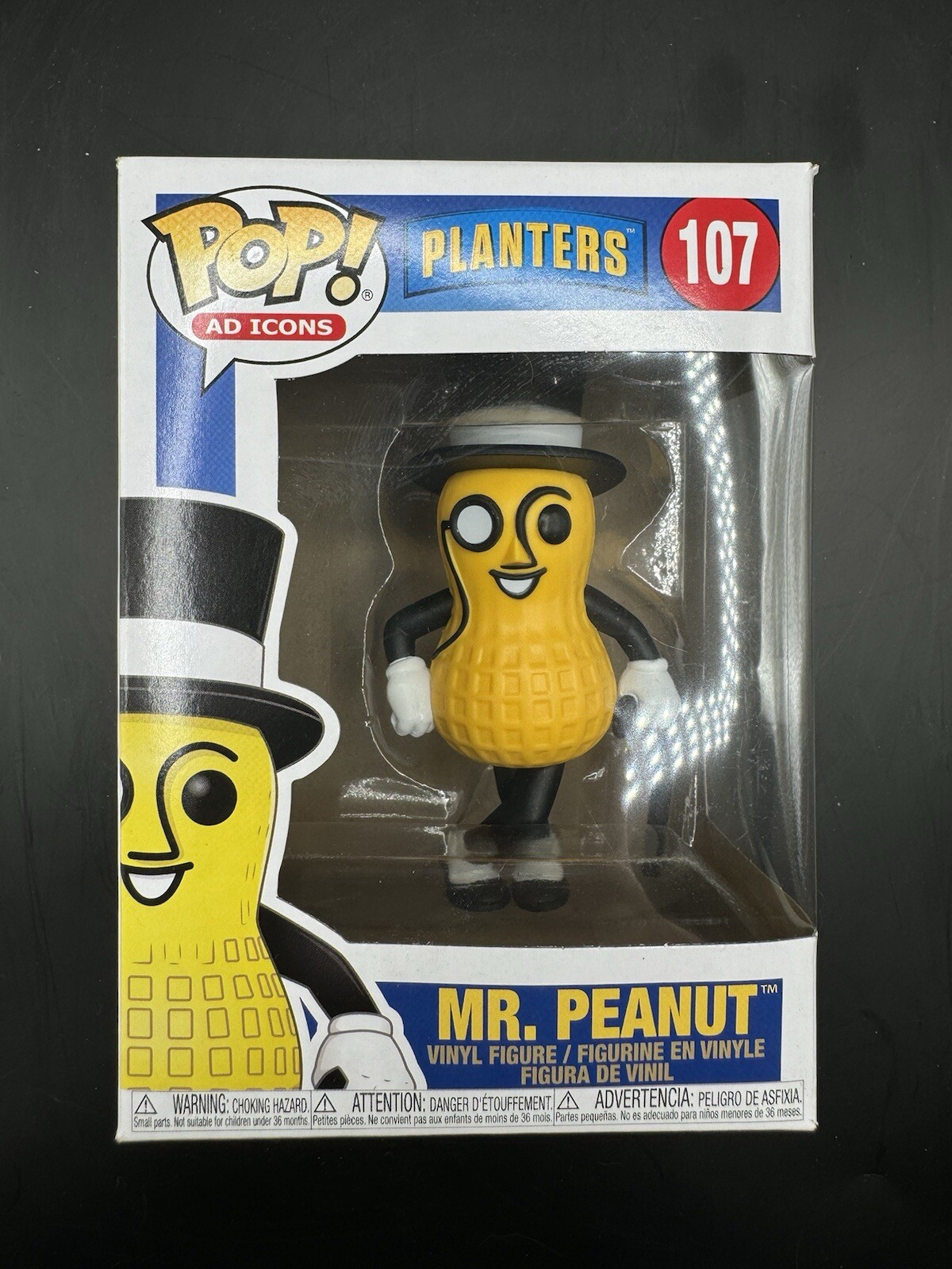 Sale Funko Pop! Vinyl: Ad Icons - Mr. Peanut #107