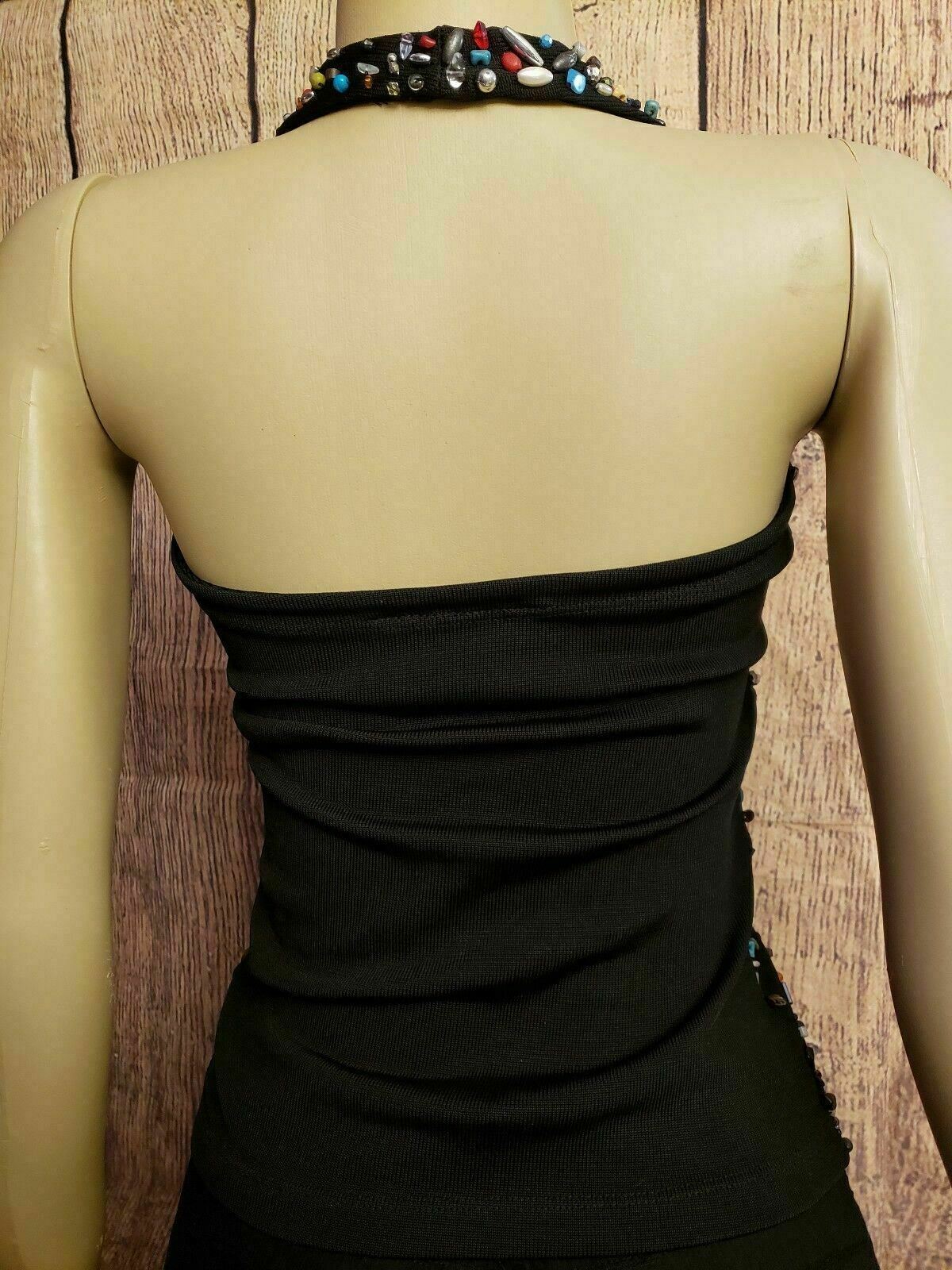 Thamara Capelao Dramatic Beaded Size M Women's Ar… - image 3