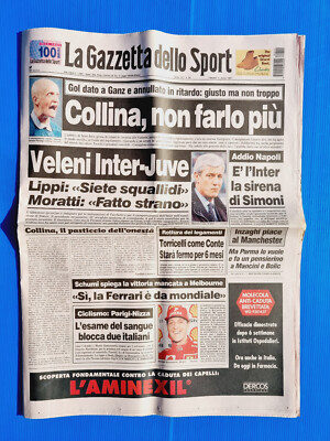 Gazzetta Dello Sport - 10 Mai 1997 - Édition Originale : RECOBA à L'Inter & Ferrari-Schumacher