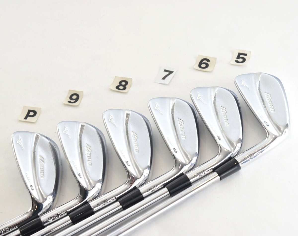 6pcs Mizuno MP-69 Forged 5-6-7-8-9-P RH Golf Iron Set Stiff 6pcs Mizuno MP-69 Forged 5-6-7-8-9-P RH Golf Iron Set Stiff