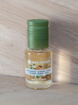 yves rocher eau de toilette mandarine-citron et cèdre