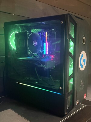 Gaming PC RTX 2060 SUPER i5 2600x 16GB 500GB SSD 930GB HDD 1080p