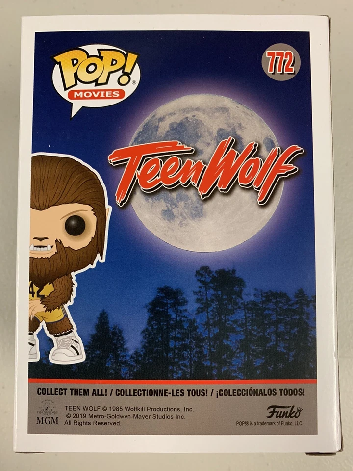 Scott Howard (Flocked) 772 ~ Teen Wolf ~ Funko Pop Vinyl ~ Movies - Image 3 of 4