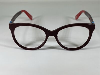 MARC JACOBS 350 LHF Burgundy Merlot Red Designer Eyeglasses 