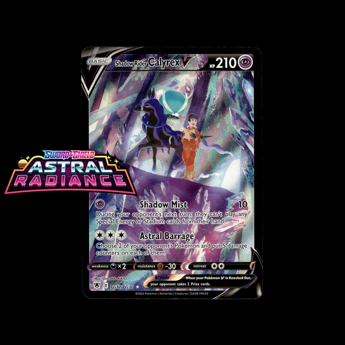 Shadow Rider Calyrex V Pokmon TCG Cards for sale | eBay