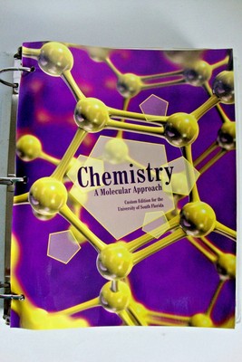 Chemistry A Molecular Approach Custom Edition University of South Florida