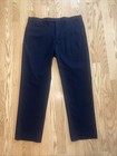 Lauren Ralph Lauren Pants Mens 36x30 Navy Solid Dress Flat Front Straight Leg — photo 2