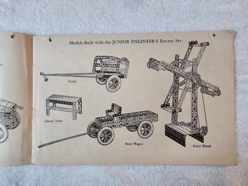 1958 Gilbert Action Conveyor Belt Erector Set NO. 10063 - Complete - Working! - Picture 19 of 24