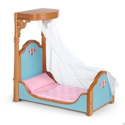 American Girl Doll Cecile and Marie Grace's Canopy Bed and Bedding NEW*  Retired