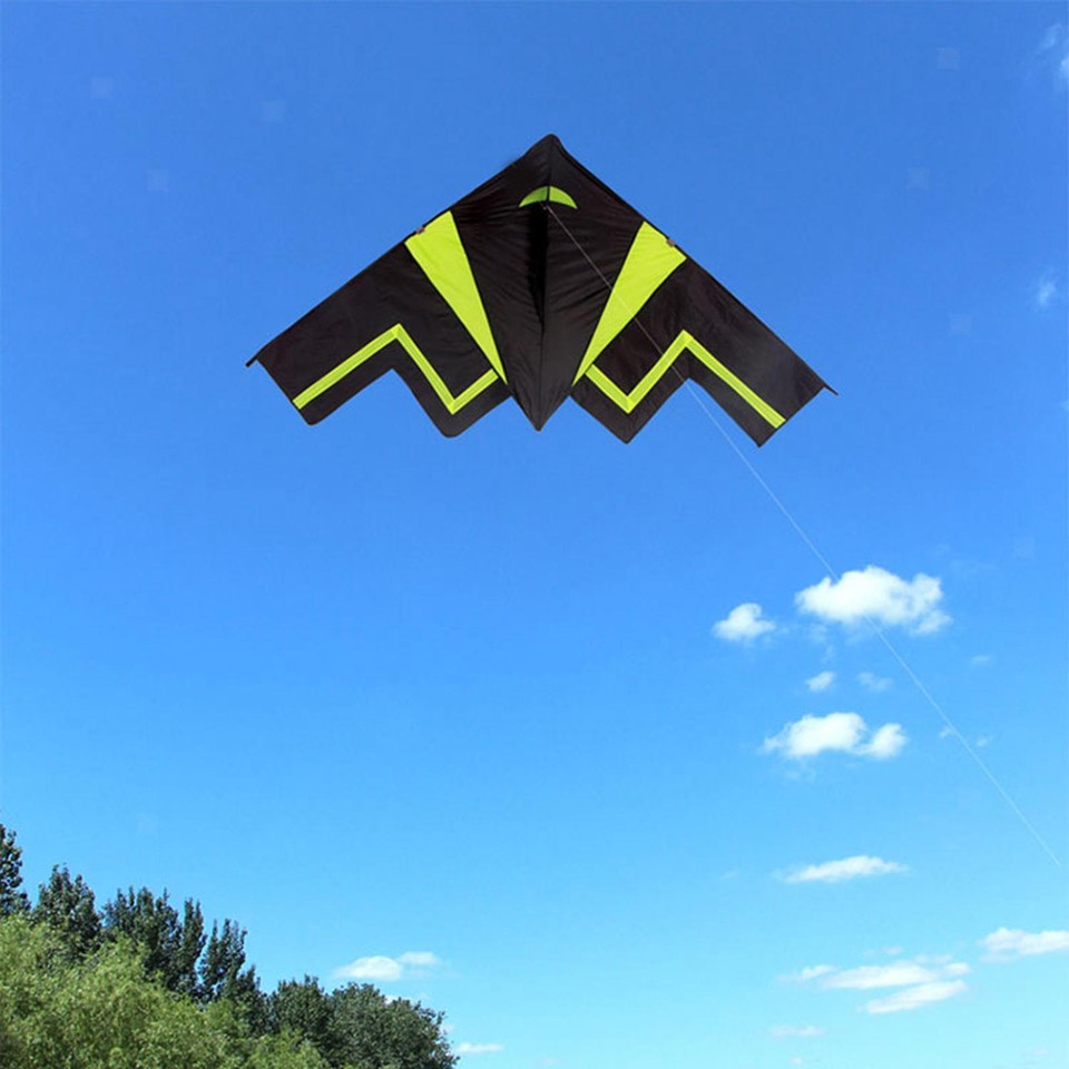 Giant Fighter Jet Kite Fly Kite Beach Toys Triangle Kite Cooles