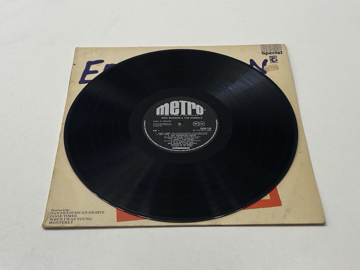 ◾️高音質USオリジナルステレオ盤■ERIC BURDON & THE ANIMA Eric Burdon And The Animals – The Greatest Hits Of - 1969