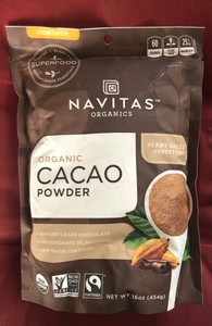 Organic cacao Powder #3 (858847000840)