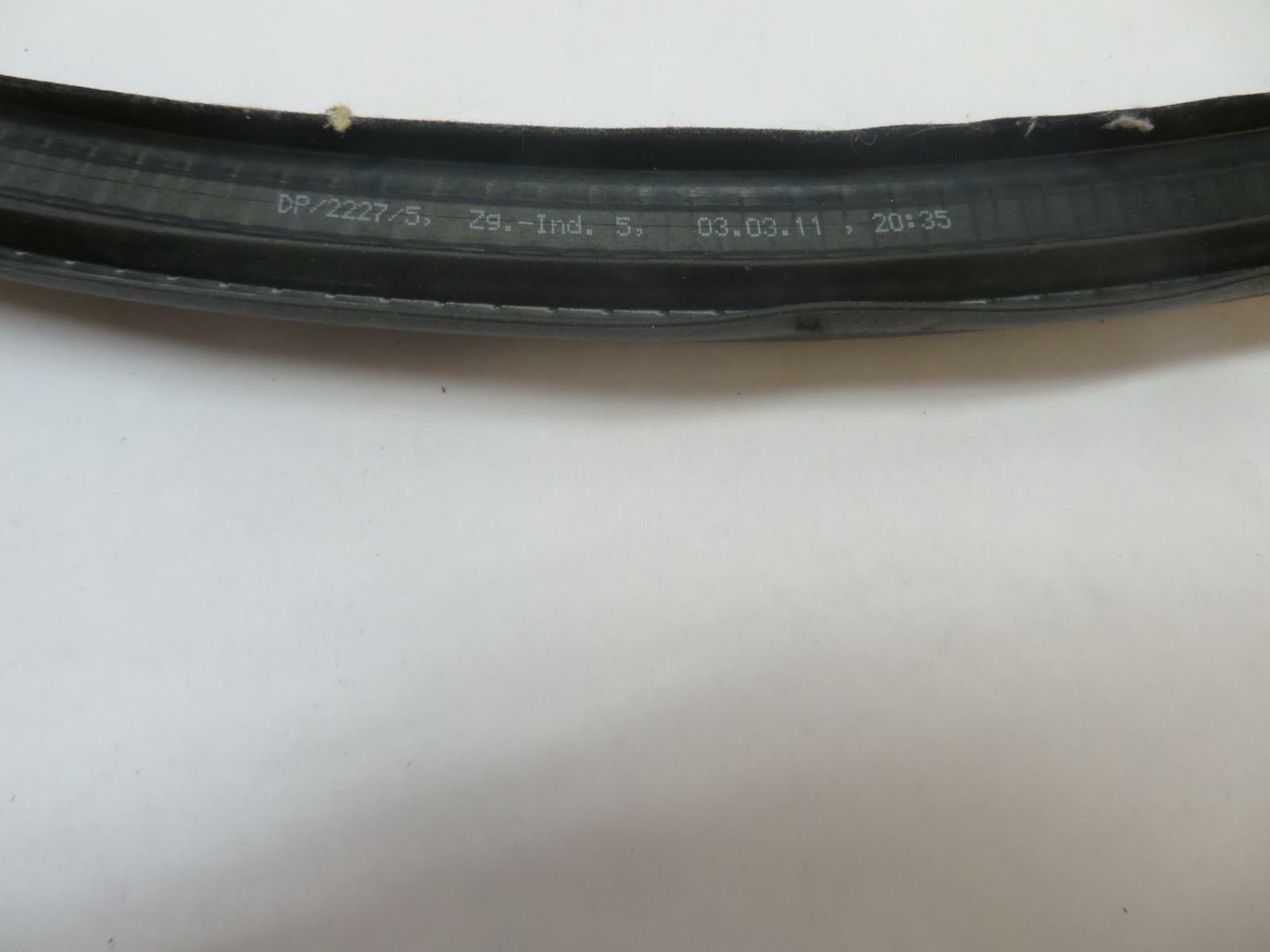 2012 ASTON MARTIN RAPIDE RIGHT REAR DOOR SEAL WEATHER STRIPPING AD43-F20708-FB