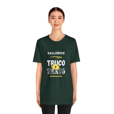 Truco o Trato, Halloween, Latino, Trick or Treat, Costume, Shirt, Tee, Unisex
