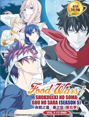 Anime DVD Shokugeki no Souma Food Wars! COMPLETE Season 1-5 ENG SUB All  Region