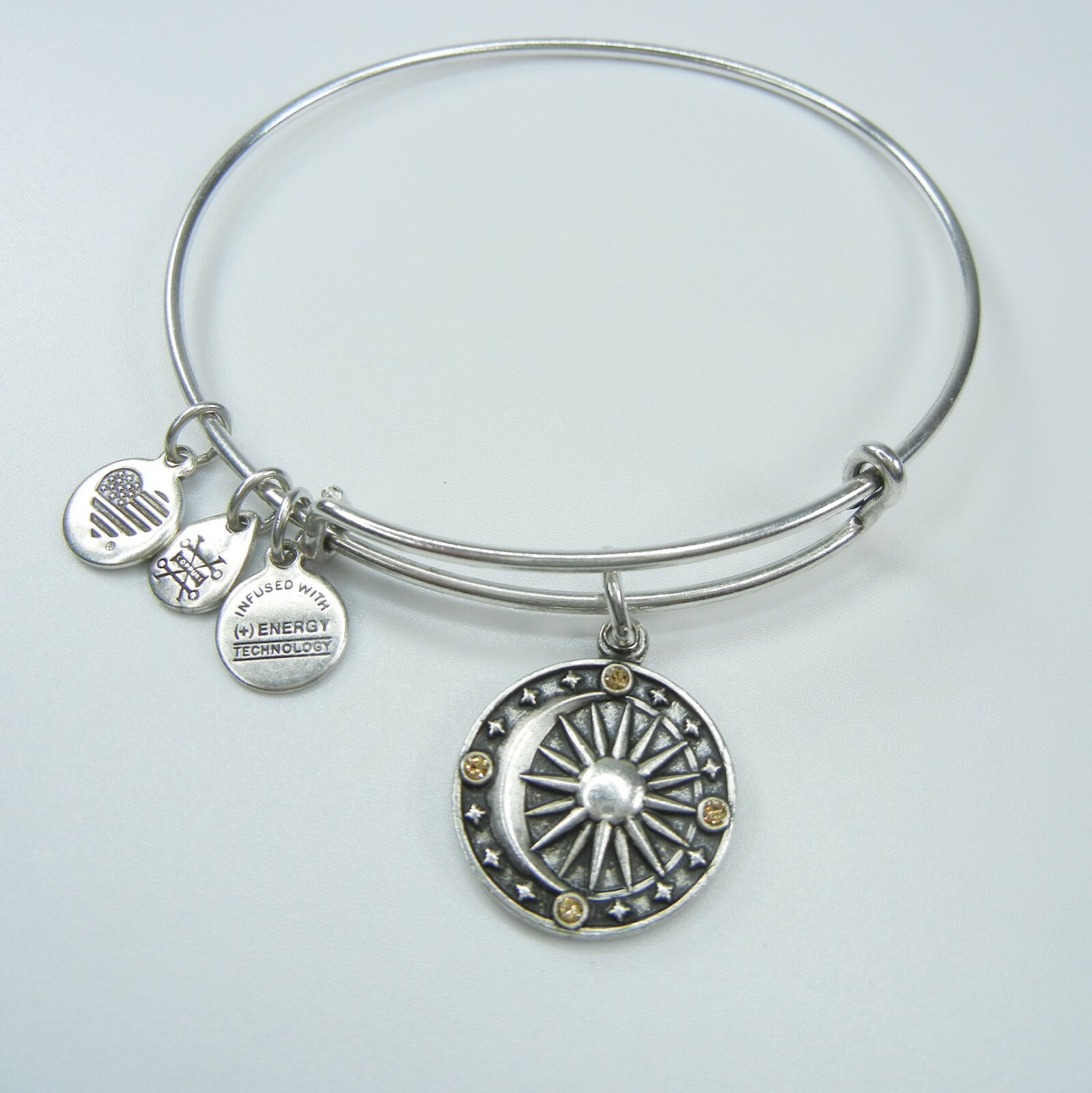 Lot of 3 Alex and Ani Cupids Heart Cosmic Balance Path of Life Charm  Bracelet | eBay