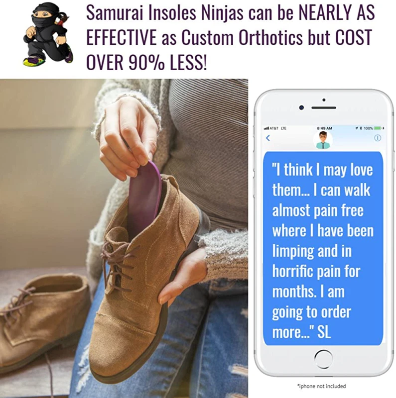 Samurai insoles hotsell uk