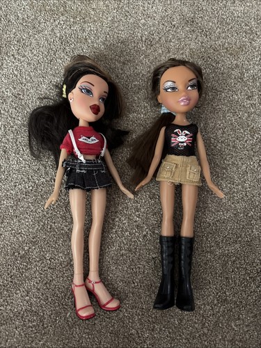 2 muñecas Bratz 2001 Yasmin Funk Out Dana