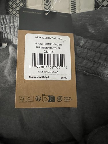 The North Face Jogginghose Herren Aktiv Hose Größe XL, Farbe: Grau Schrittlänge 30 Zoll - Bild 10 von 13
