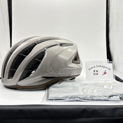 Specialized S-Works Prevail 3 Rennradhelm Sand Beige Large AirCage MIPS