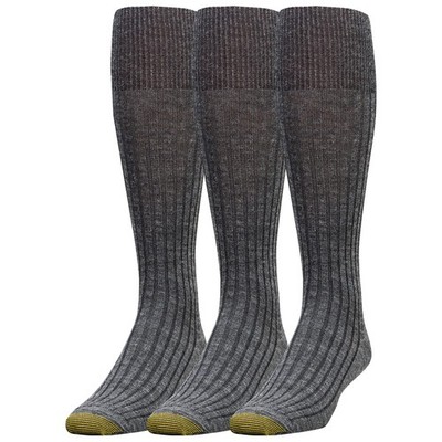 Men's Windsor Wool Over-The-Calf Dress Socks, 3-Pairs, , Large