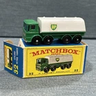 Matchbox Lesney No. 32 BPW Leyland BP Fuel Tanker Truck w/E4 Style Box