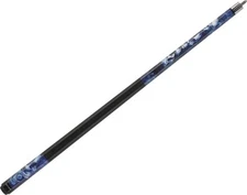 Eight Ball Mafia  EBM19 Blue w/ Skull & 8 Ball Pool/Billiards Cue Stick
