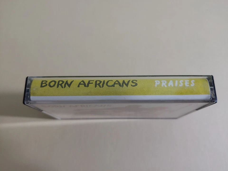 Born Africans - Praises - Cassette Tape 1999 Gambia Hip Hop Reggae - Rare Tape - Imagem 2 de 4