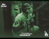 Freddie Freeman 2024 Topps Black & White #48 Green #/99 Los Angeles Dodgers