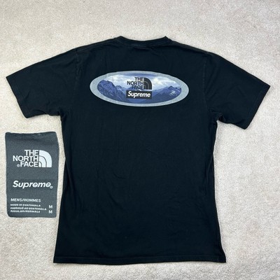 Supreme x The North Face 2021 Men's Black A7QGW Mountains Graphic
