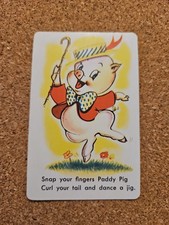 Vintage SNAP Game Single Card -PIGGY-