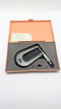 Mitutoyo Bügelmessschraube mit tiefem Bügel 0-25mm 0,01mm Mikrometer