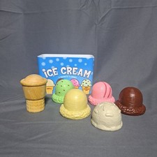 Melissa  Doug Magnetic Ice Cream  Sprinkles Playset W/ Container Pretend Play