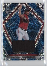2020 Chronicles Spectra Neon Blue Prizm Swatches /99 Madison Bumgarner #77 1qe0