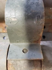 Unistrut P2558-15 EG, Channel Pipe Strap, Pipe Strap, 39 Pieces