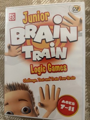 Junior Brain Train: Logic Games Windows95,98,ME,2000,XP,Vista (2008) Neu/sealed