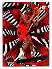 2024-25 Panini Revolution Basketball #150 Ja'Kobe Walter Raptors New Year RC NBA