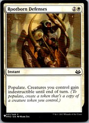 Rootborn Defenses #21 The List Reprints MTG