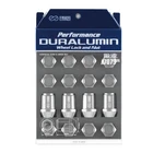 16pcs ENKEI Genuine Duralumin Wheel Lock Nut Set 19HEX 12x1.5 Silver